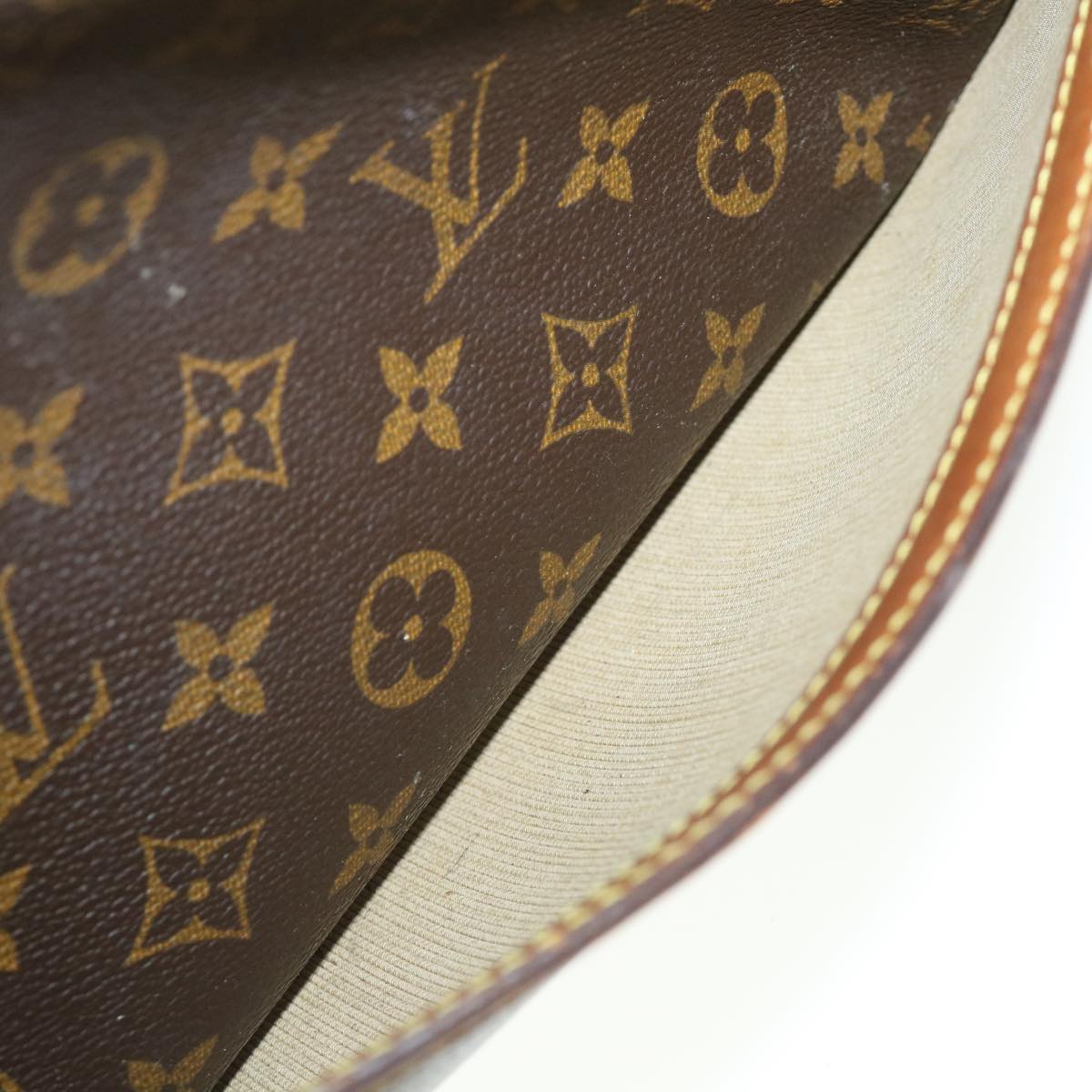 LOUIS VUITTON Monogram Reporter PM Shoulder Bag M45254 LV Auth 32425