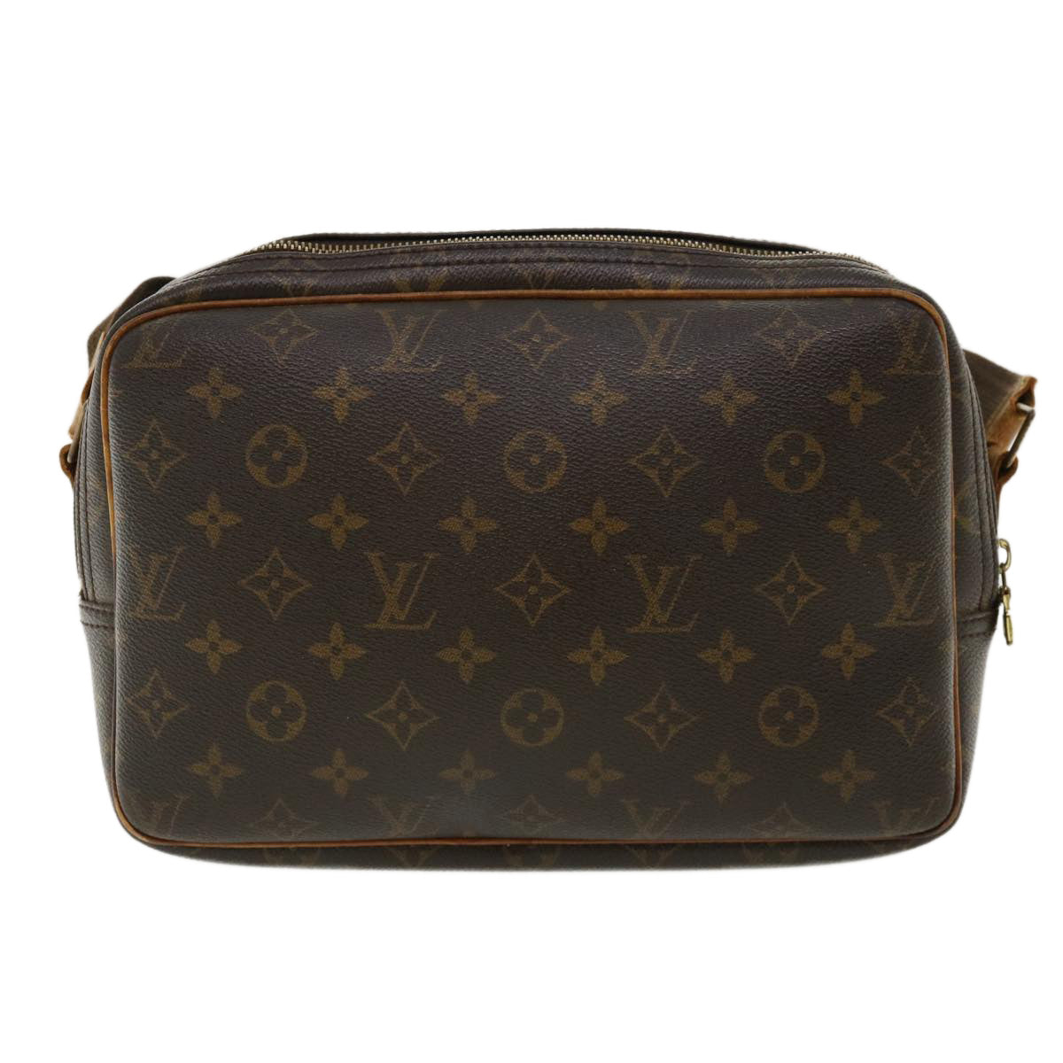 LOUIS VUITTON Monogram Reporter PM Shoulder Bag M45254 LV Auth 32425