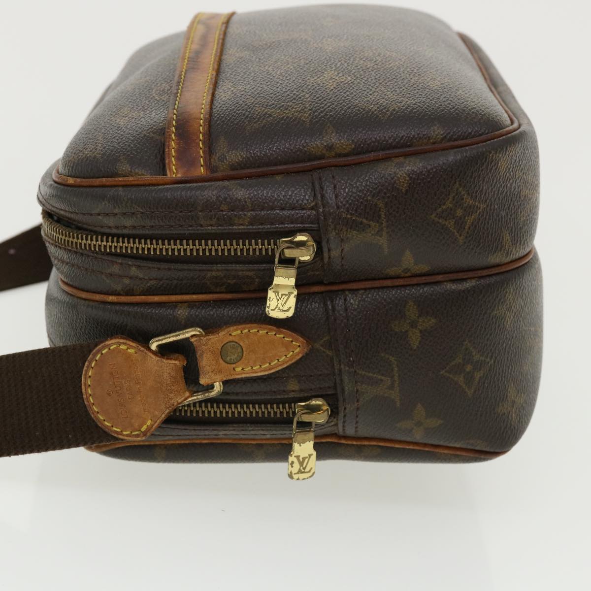 LOUIS VUITTON Monogram Reporter PM Shoulder Bag M45254 LV Auth 32425