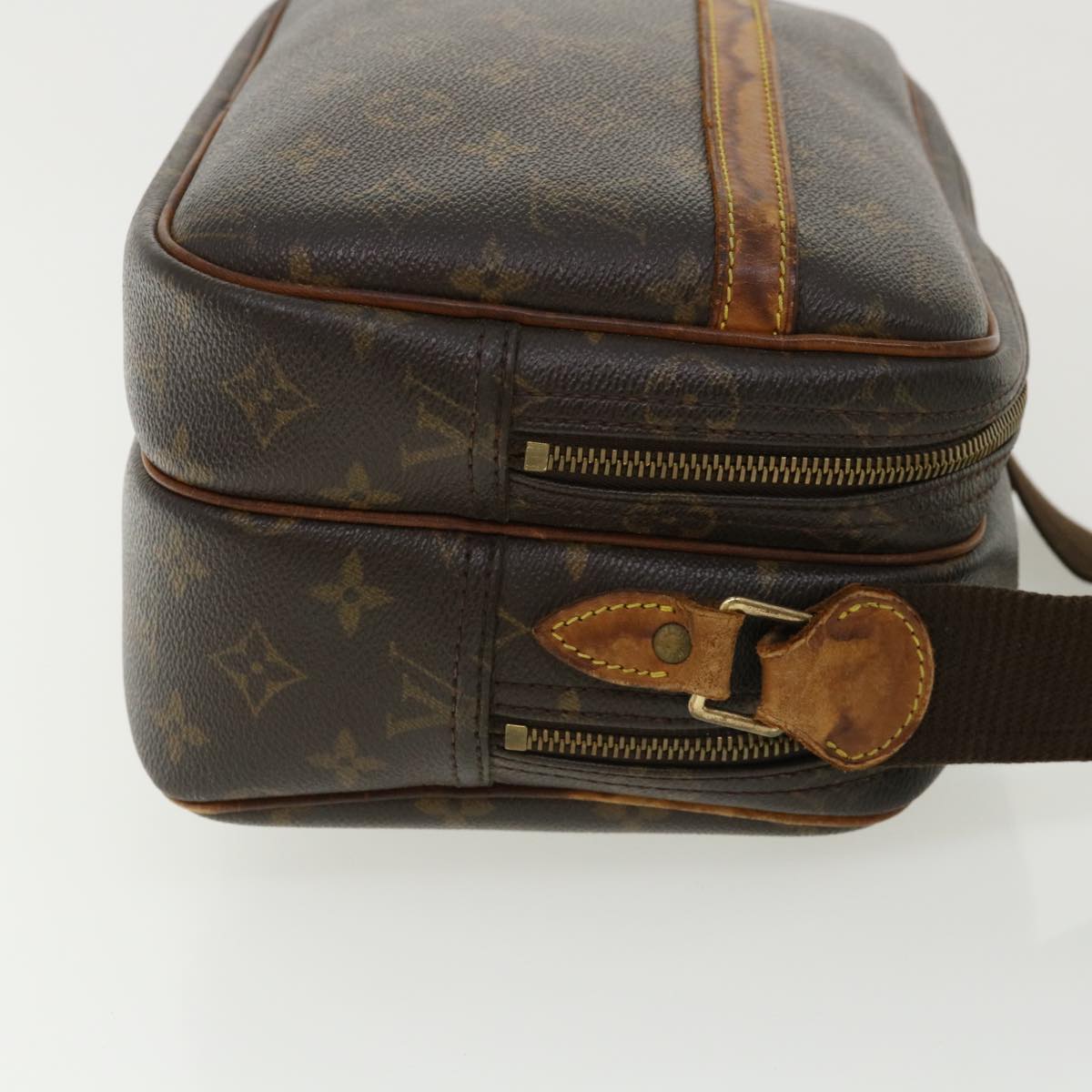 LOUIS VUITTON Monogram Reporter PM Shoulder Bag M45254 LV Auth 32425