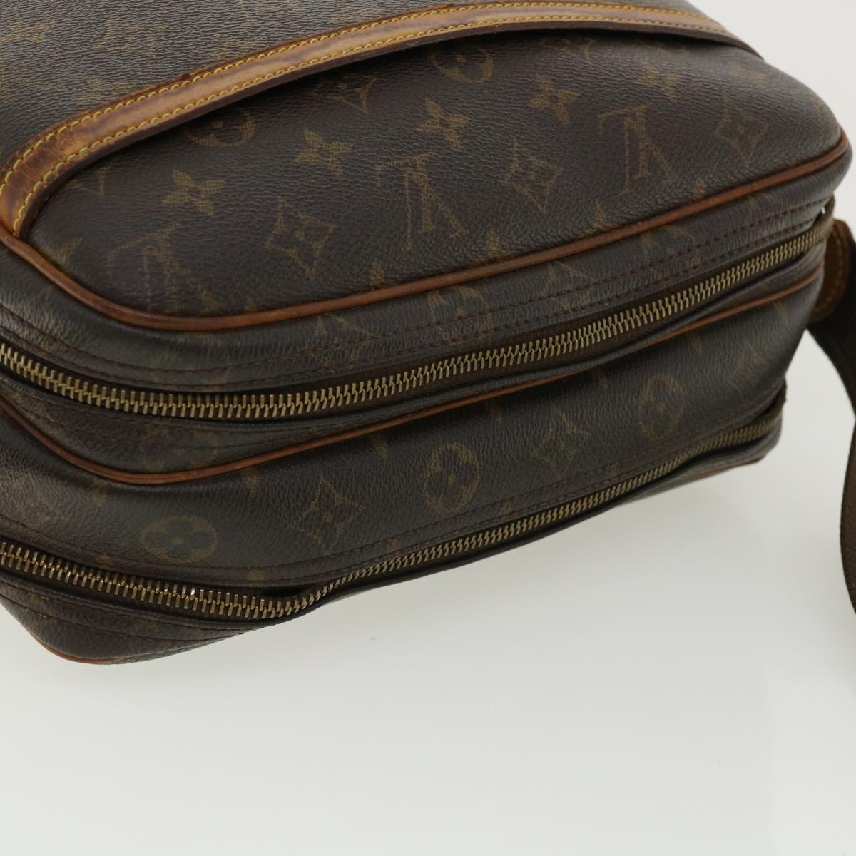 LOUIS VUITTON Monogram Reporter PM Shoulder Bag M45254 LV Auth 32425