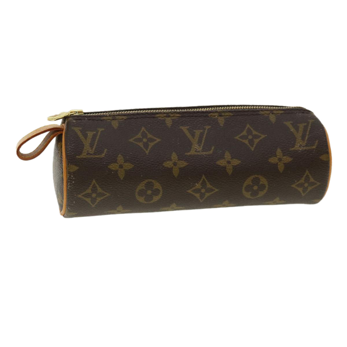 LOUIS VUITTON Monogram Trousse Rondo Pouch M47630 LV Auth 32426