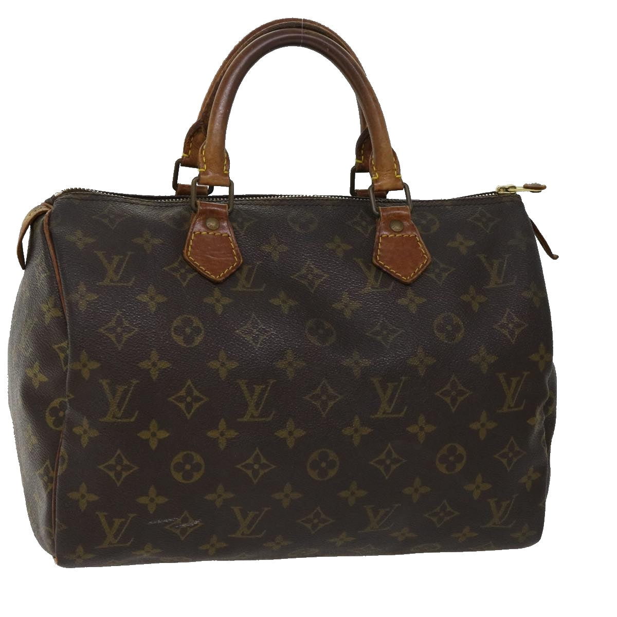 LOUIS VUITTON Monogram Speedy 30 Hand Bag M41526 LV Auth 32442