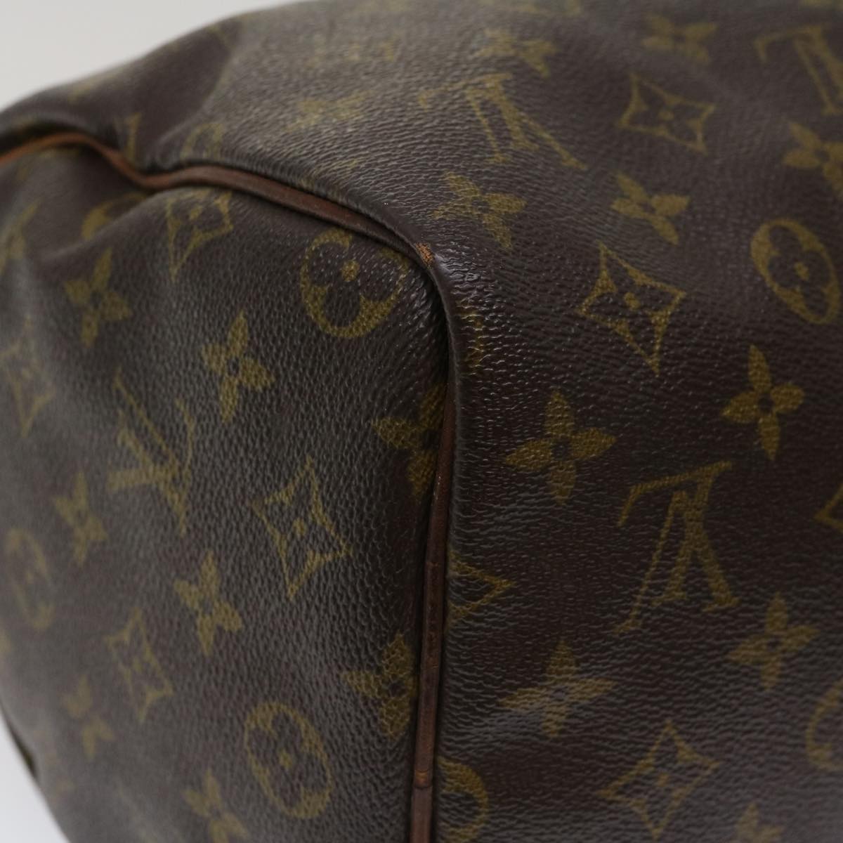 LOUIS VUITTON Monogram Speedy 30 Hand Bag M41526 LV Auth 32442