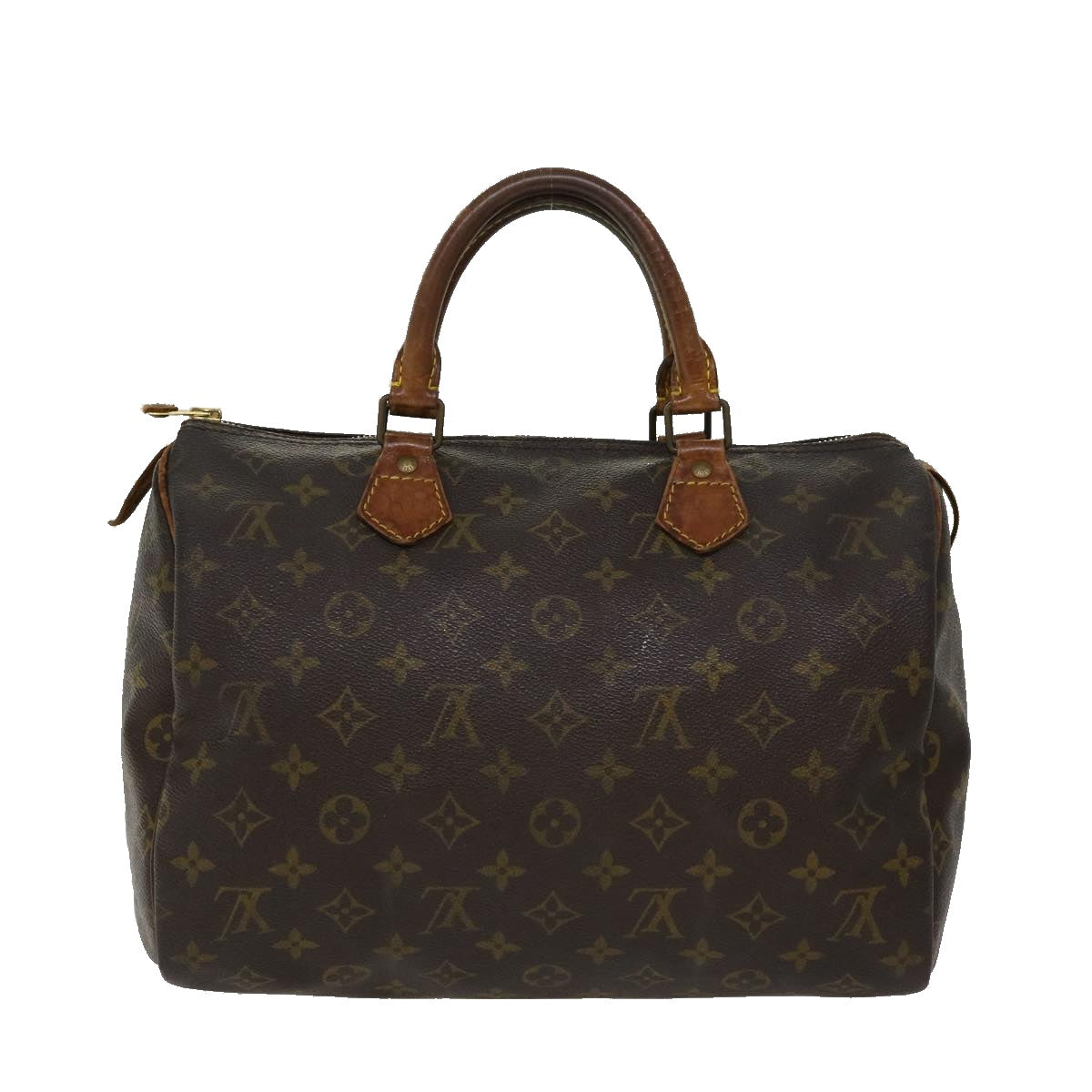 LOUIS VUITTON Monogram Speedy 30 Hand Bag M41526 LV Auth 32442