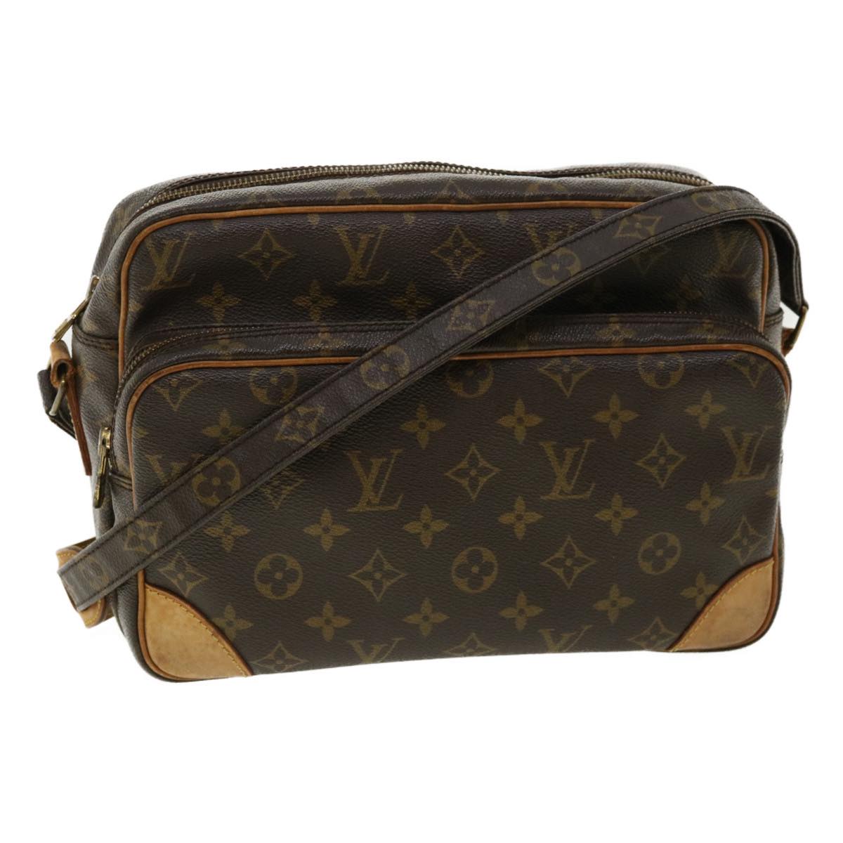 LOUIS VUITTON Monogram Nile Shoulder Bag M45244 LV Auth 32475