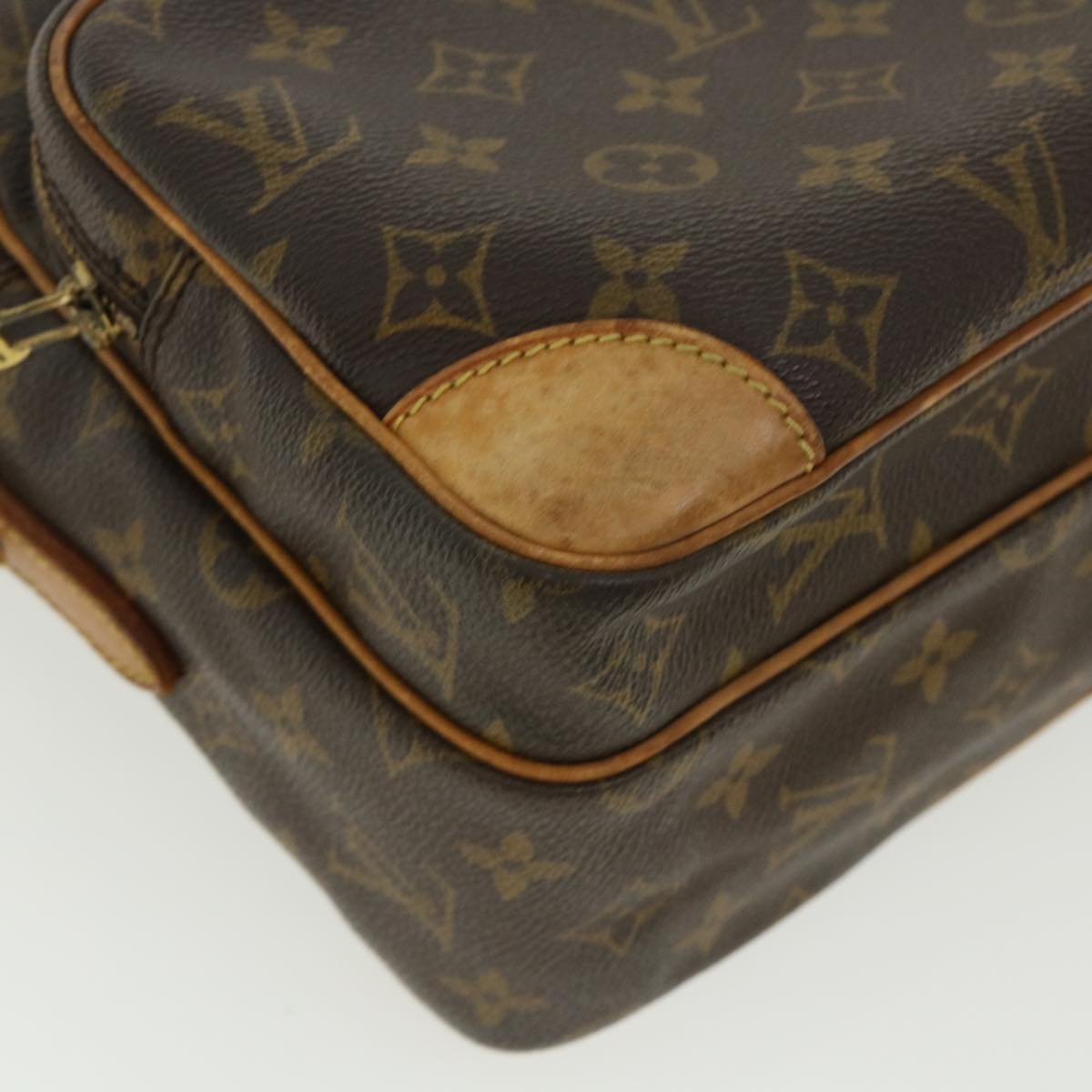 LOUIS VUITTON Monogram Nile Shoulder Bag M45244 LV Auth 32475