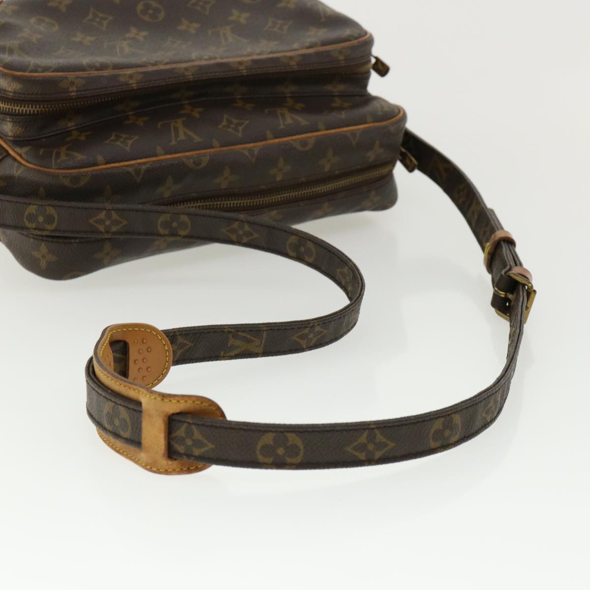 LOUIS VUITTON Monogram Nile Shoulder Bag M45244 LV Auth 32475