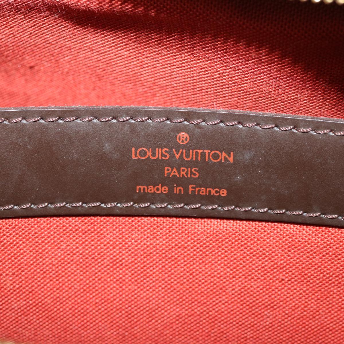 LOUIS VUITTON Damier Ebene Naviglio Shoulder Bag N45255 LV Auth 32477