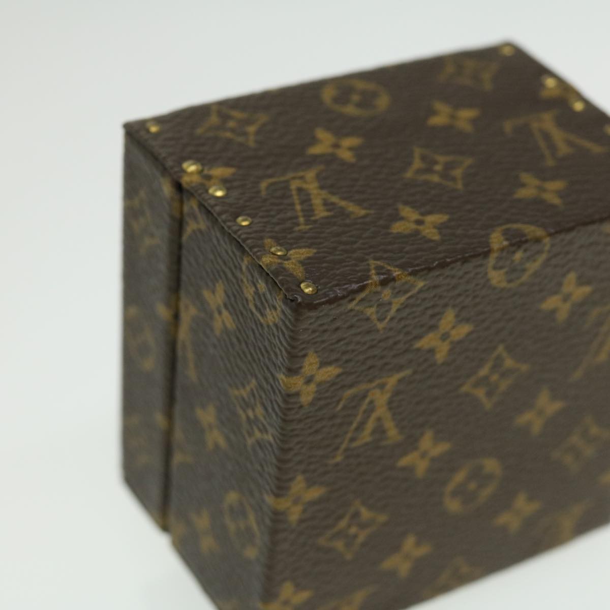 LOUIS VUITTON Monogram Eccrine Declaration Jewelry Box M21010 LV Auth 32529A