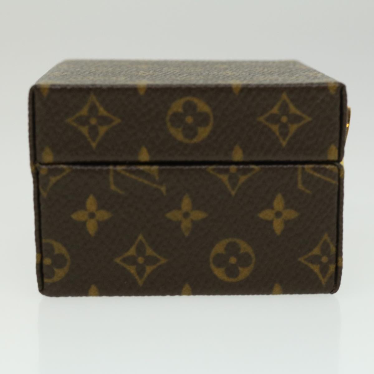 LOUIS VUITTON Monogram Eccrine Declaration Jewelry Box M21010 LV Auth 32529A