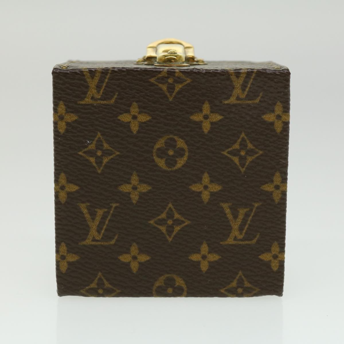 LOUIS VUITTON Monogram Eccrine Declaration Jewelry Box M21010 LV Auth 32529A