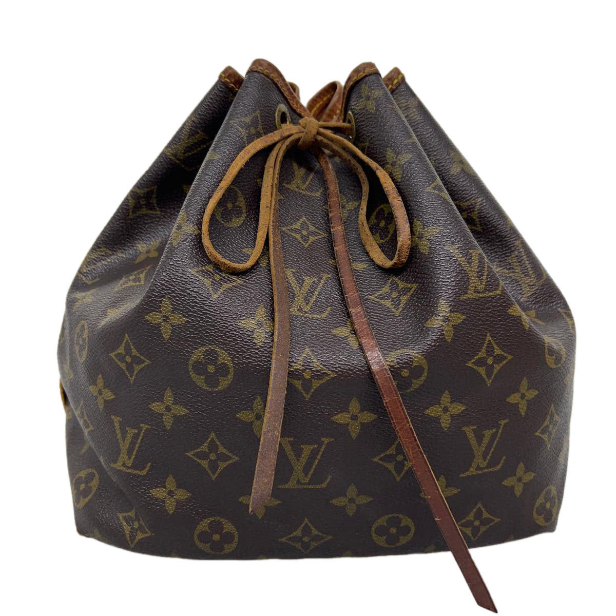 LOUIS VUITTON Monogram Petit Noe Shoulder Bag M42226 LV Auth 32554