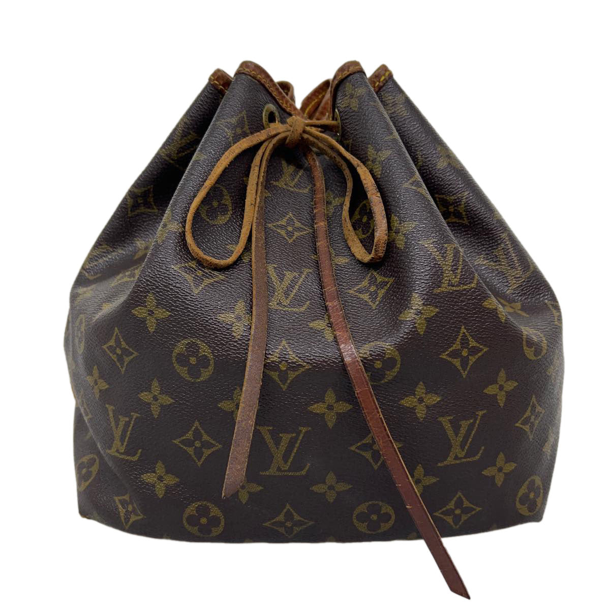 LOUIS VUITTON Monogram Petit Noe Shoulder Bag M42226 LV Auth 32554