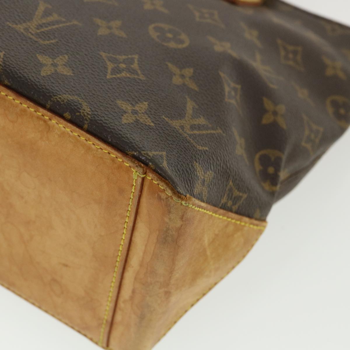 LOUIS VUITTON Monogram Cabas Piano Tote Bag M51148 LV Auth 32560