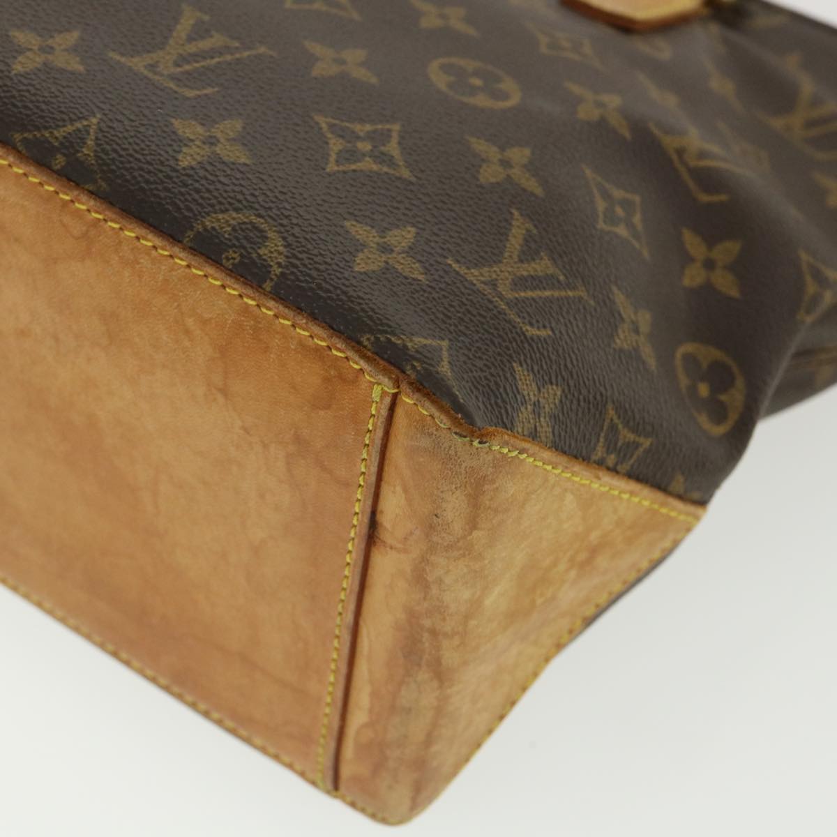 LOUIS VUITTON Monogram Cabas Piano Tote Bag M51148 LV Auth 32560