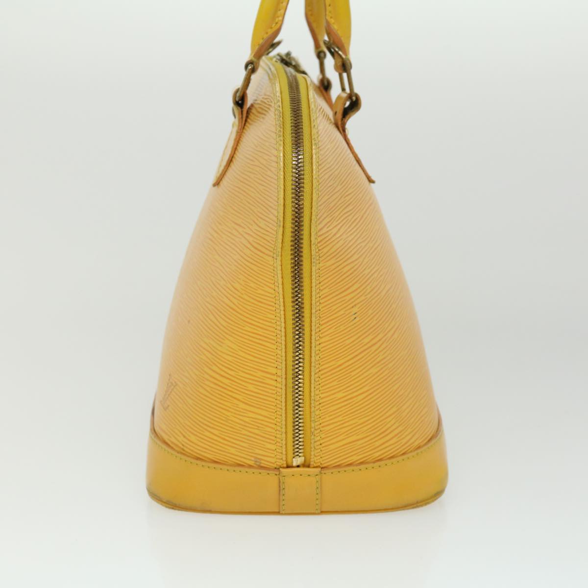 LOUIS VUITTON Epi Alma Hand Bag Yellow M52149 LV Auth 32562