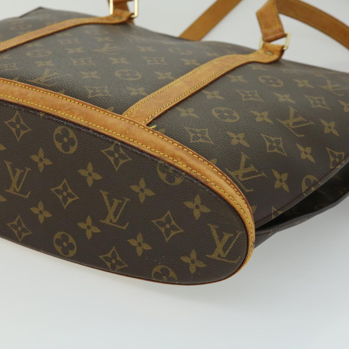 LOUIS VUITTON Monogram Babylone Tote Bag M51102 LV Auth 32564