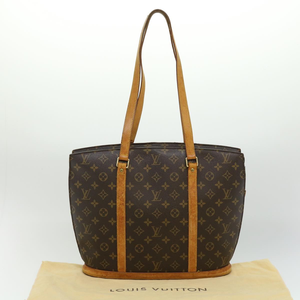 LOUIS VUITTON Monogram Babylone Tote Bag M51102 LV Auth 32564