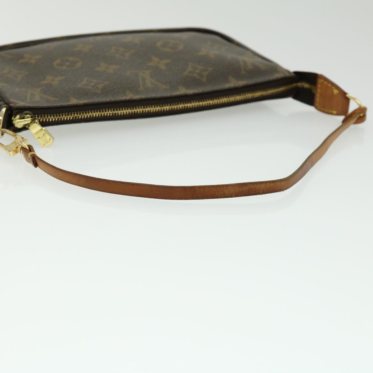 LOUIS VUITTON Monogram Pochette Accessoires Pouch M51980 LV Auth 32571