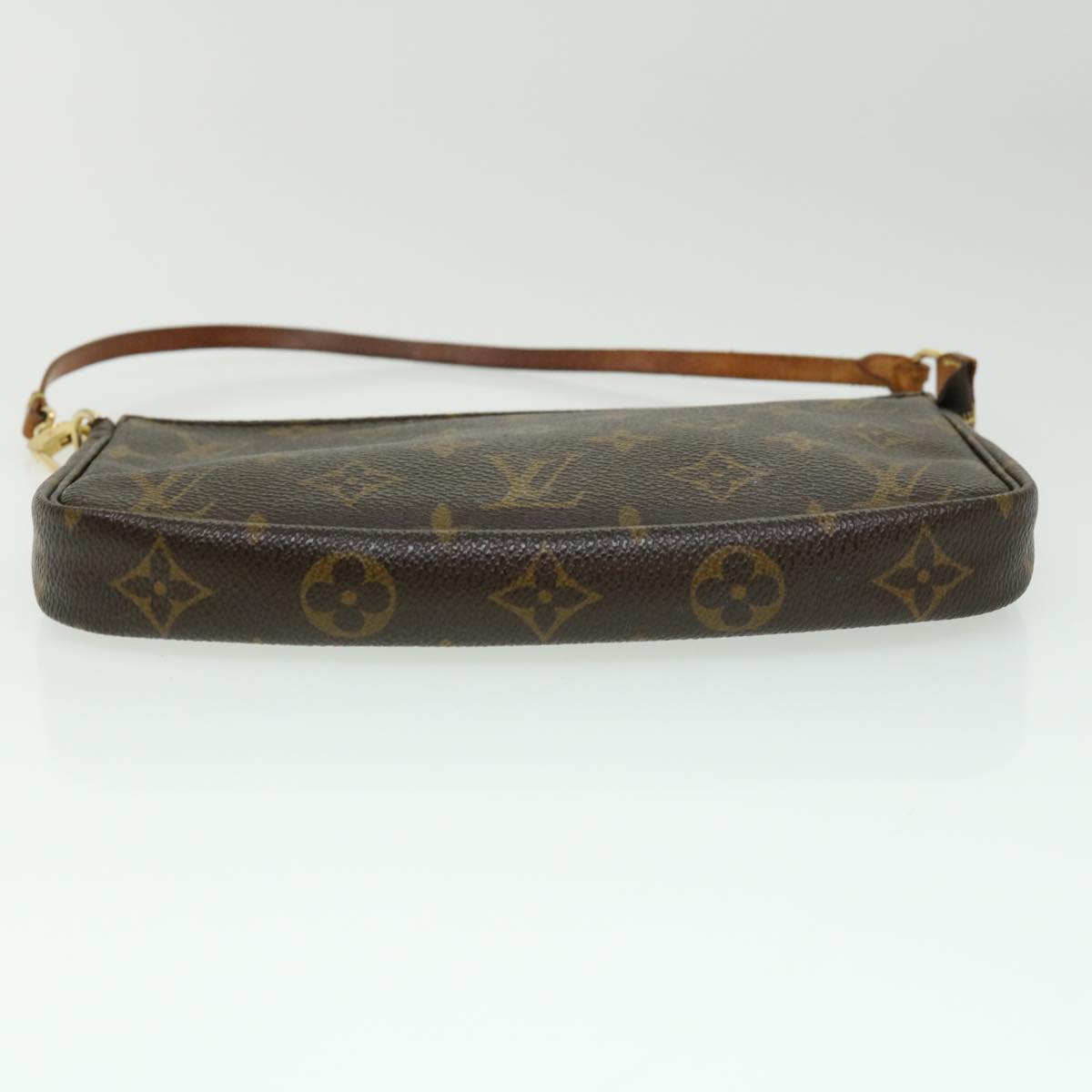 LOUIS VUITTON Monogram Pochette Accessoires Pouch M51980 LV Auth 32571