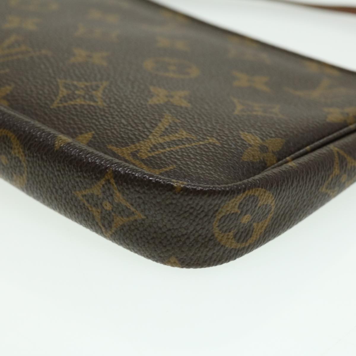 LOUIS VUITTON Monogram Pochette Accessoires Pouch M51980 LV Auth 32571