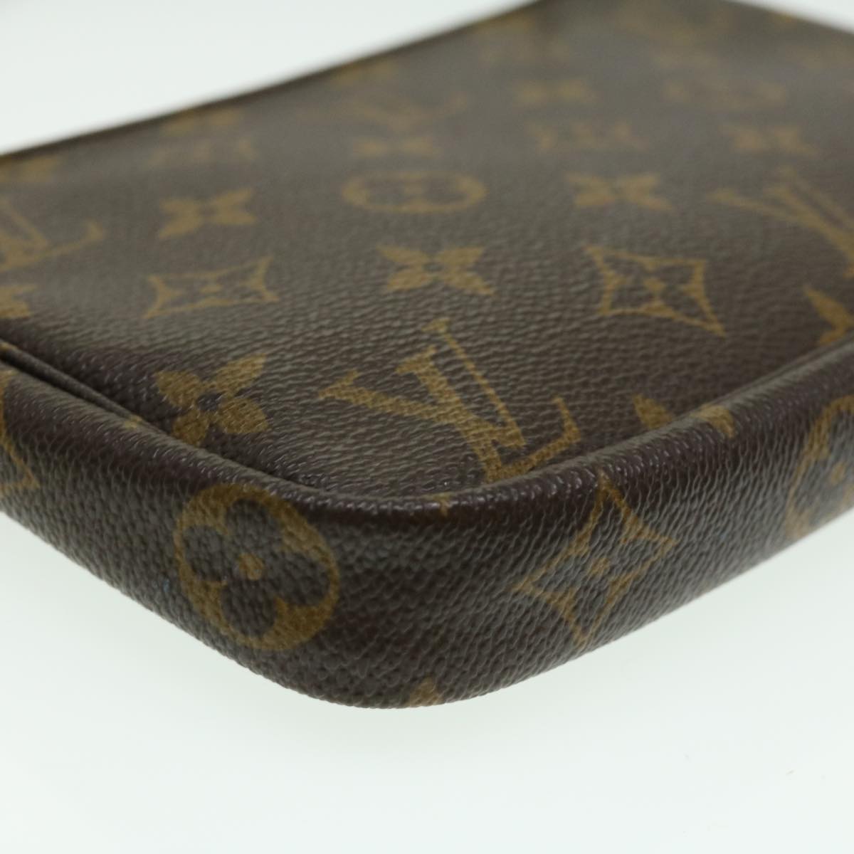 LOUIS VUITTON Monogram Pochette Accessoires Pouch M51980 LV Auth 32571