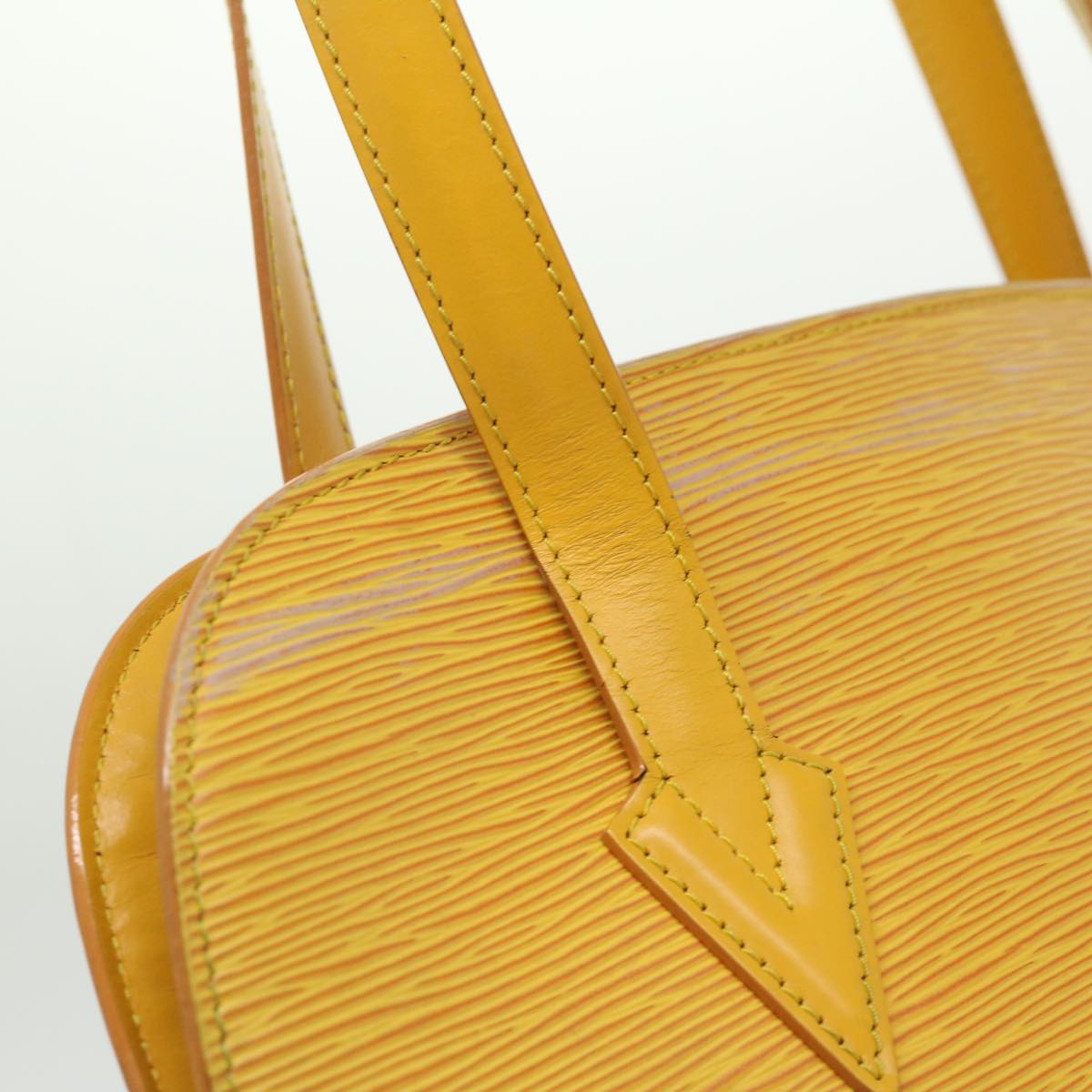 LOUIS VUITTON Epi Lussac Shoulder Bag Yellow M52289 LV Auth 32581