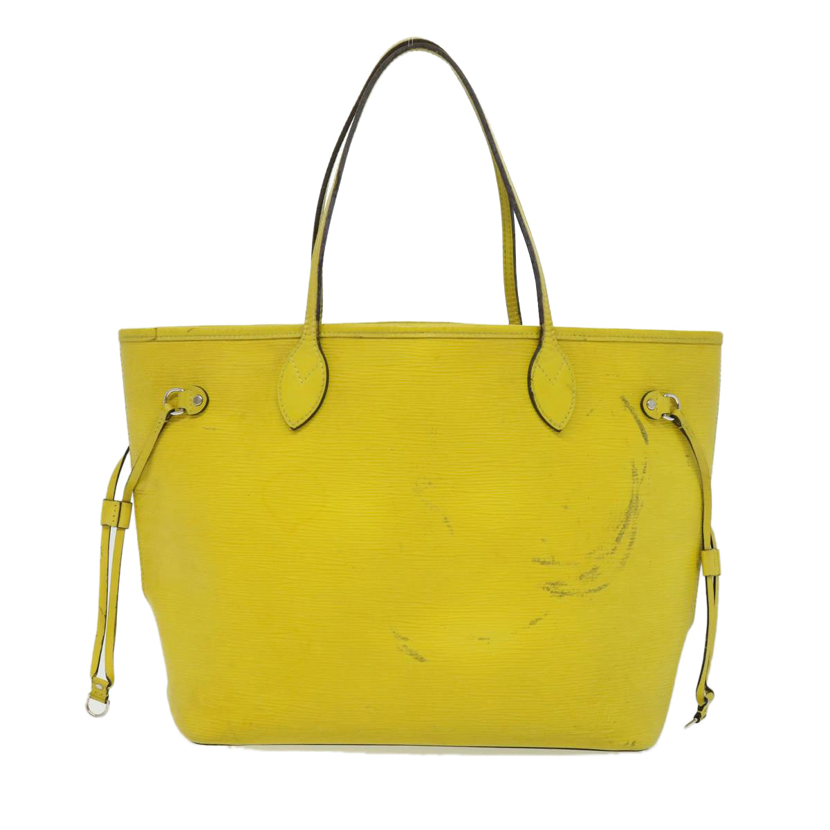 LOUIS VUITTON Epi Neverfull MM Tote Bag Yellow M40956 LV Auth 32590