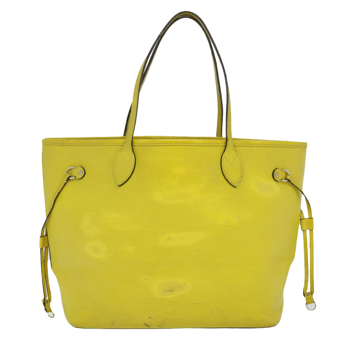 LOUIS VUITTON Epi Neverfull MM Tote Bag Yellow M40956 LV Auth 32590