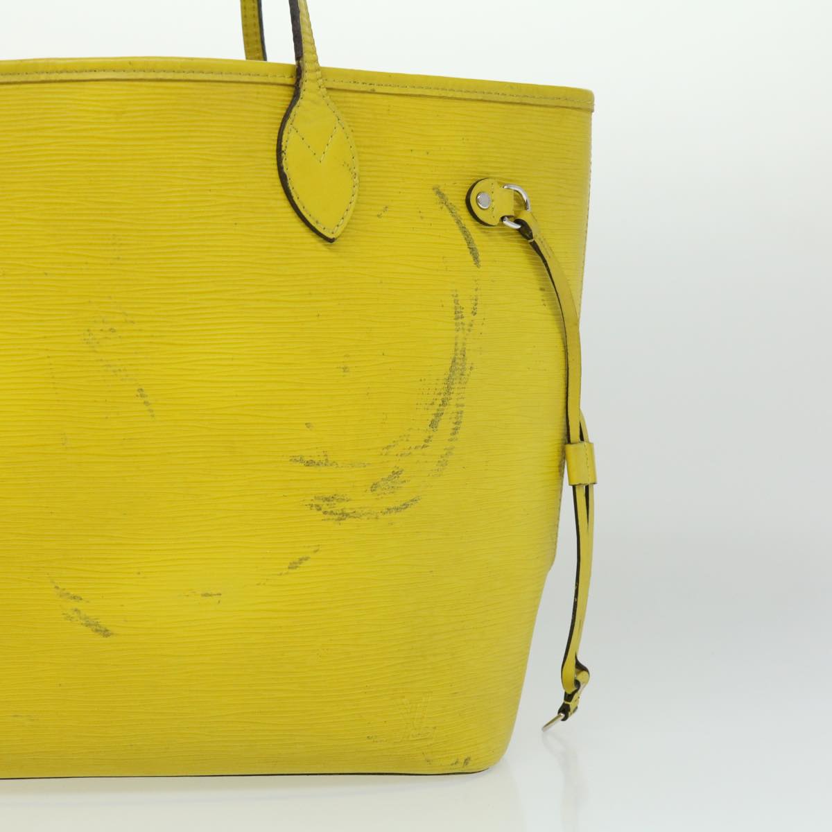 LOUIS VUITTON Epi Neverfull MM Tote Bag Yellow M40956 LV Auth 32590