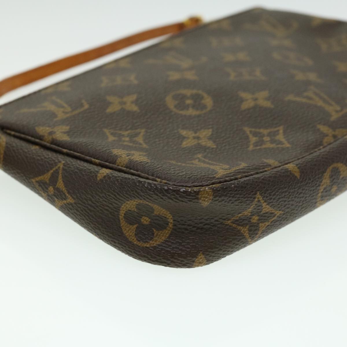 LOUIS VUITTON Monogram Pochette Accessoires Pouch M51980 LV Auth 32623