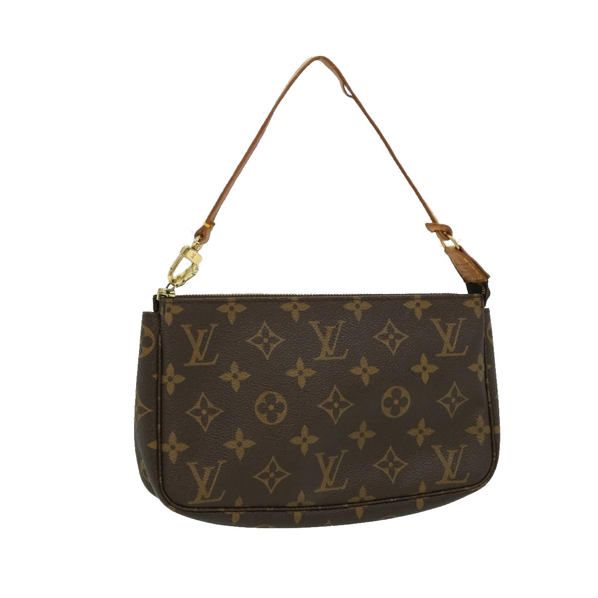 LOUIS VUITTON Monogram Pochette Accessoires Pouch M51980 LV Auth 32623