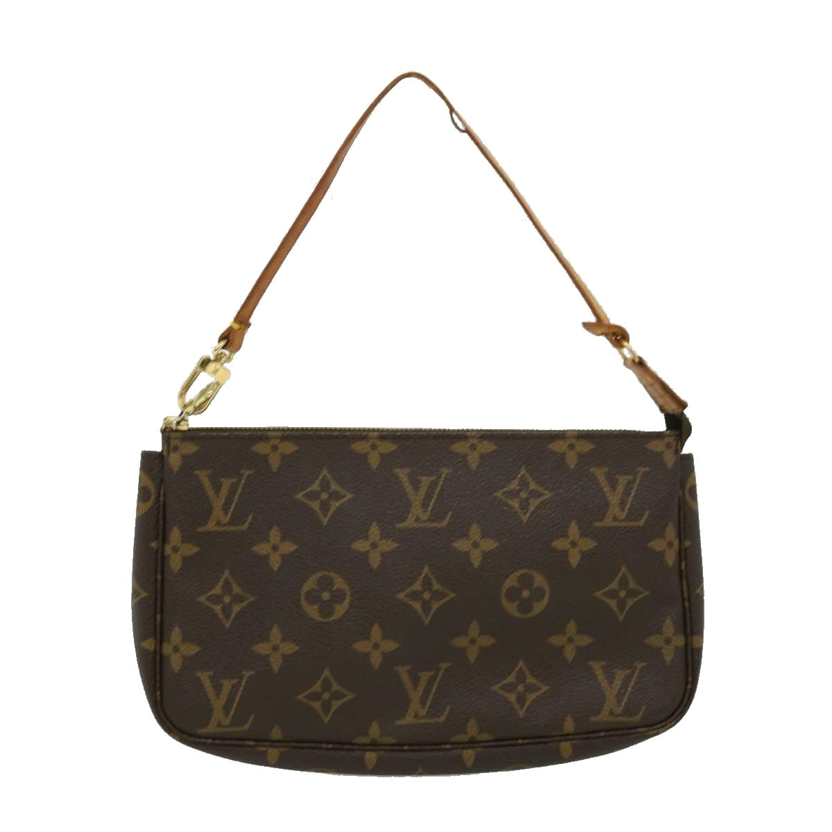 LOUIS VUITTON Monogram Pochette Accessoires Pouch M51980 LV Auth 32623