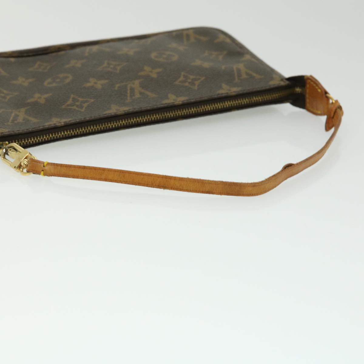 LOUIS VUITTON Monogram Pochette Accessoires Pouch M51980 LV Auth 32623