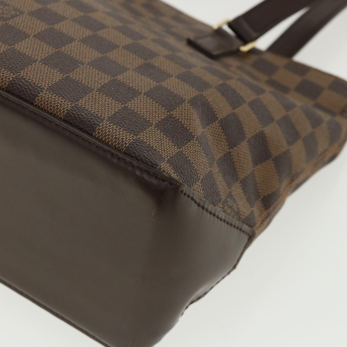 LOUIS VUITTON Damier Ebene Cabas Piano Tote Bag SPO M51148 LV Auth 32631