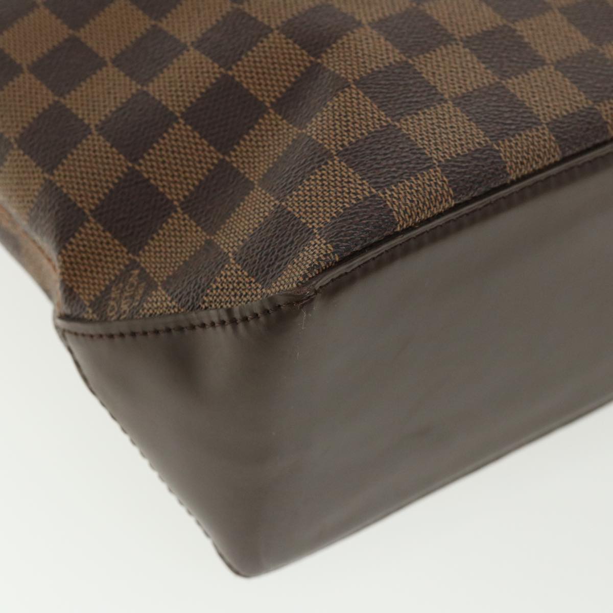 LOUIS VUITTON Damier Ebene Cabas Piano Tote Bag SPO M51148 LV Auth 32631