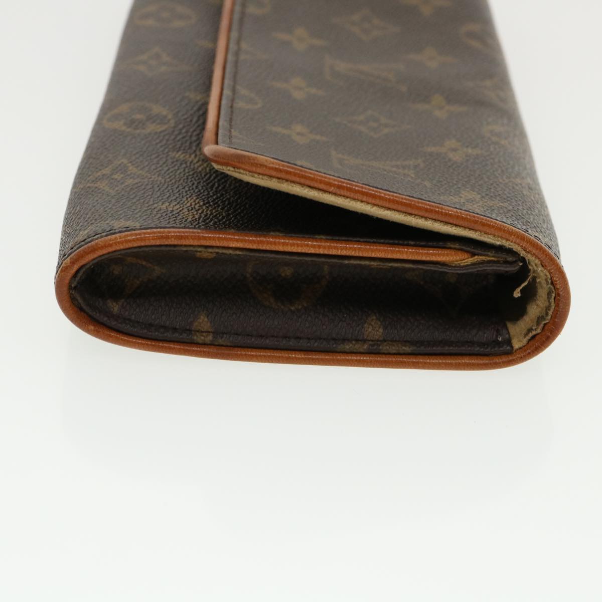 LOUIS VUITTON Monogram Pochette Twin GM Shoulder Bag M51852 LV Auth 32665