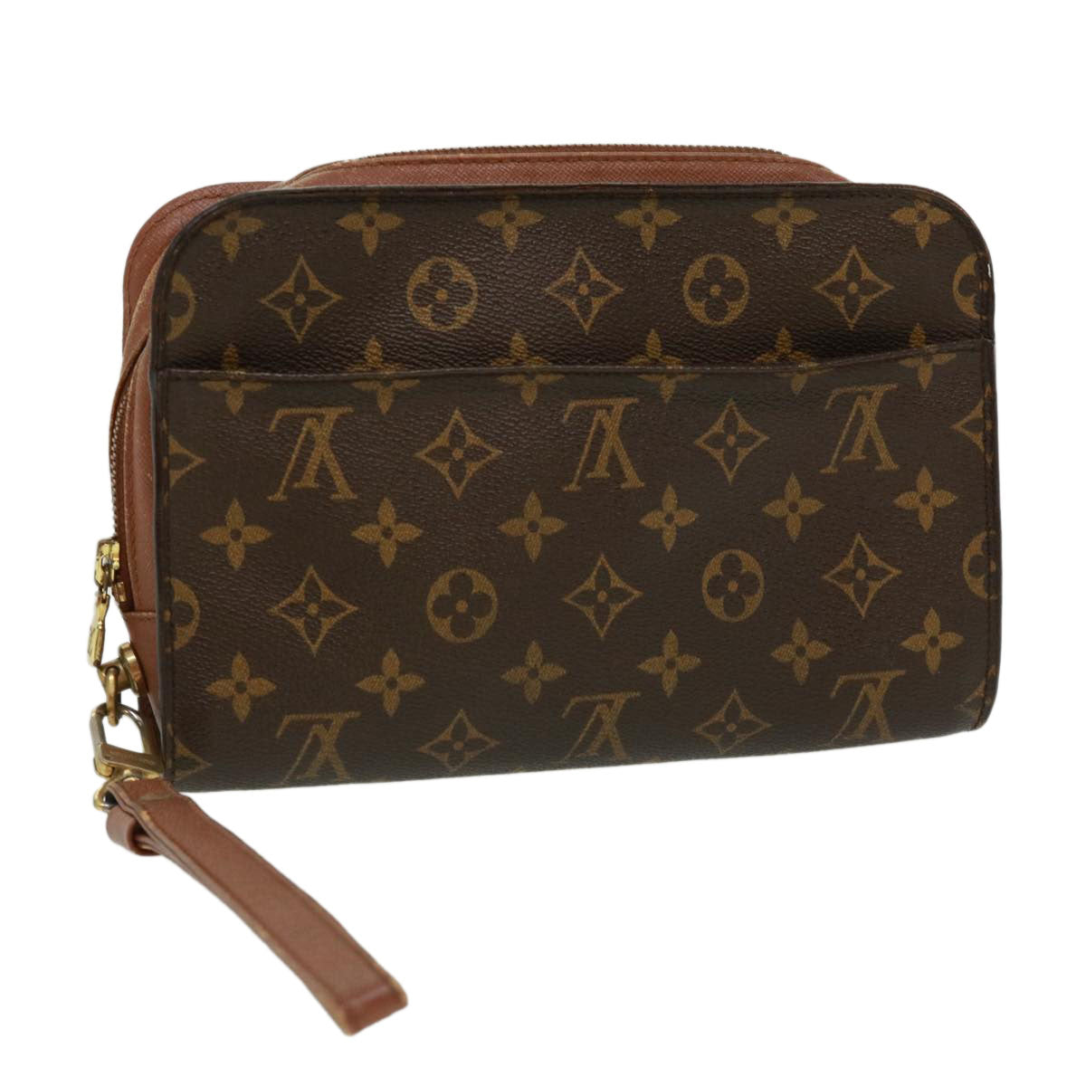 LOUIS VUITTON Monogram Orsay Clutch Bag M51790 LV Auth 32668