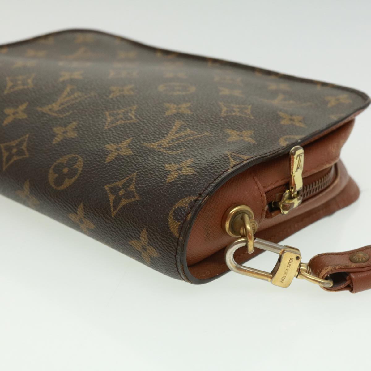 LOUIS VUITTON Monogram Orsay Clutch Bag M51790 LV Auth 32668