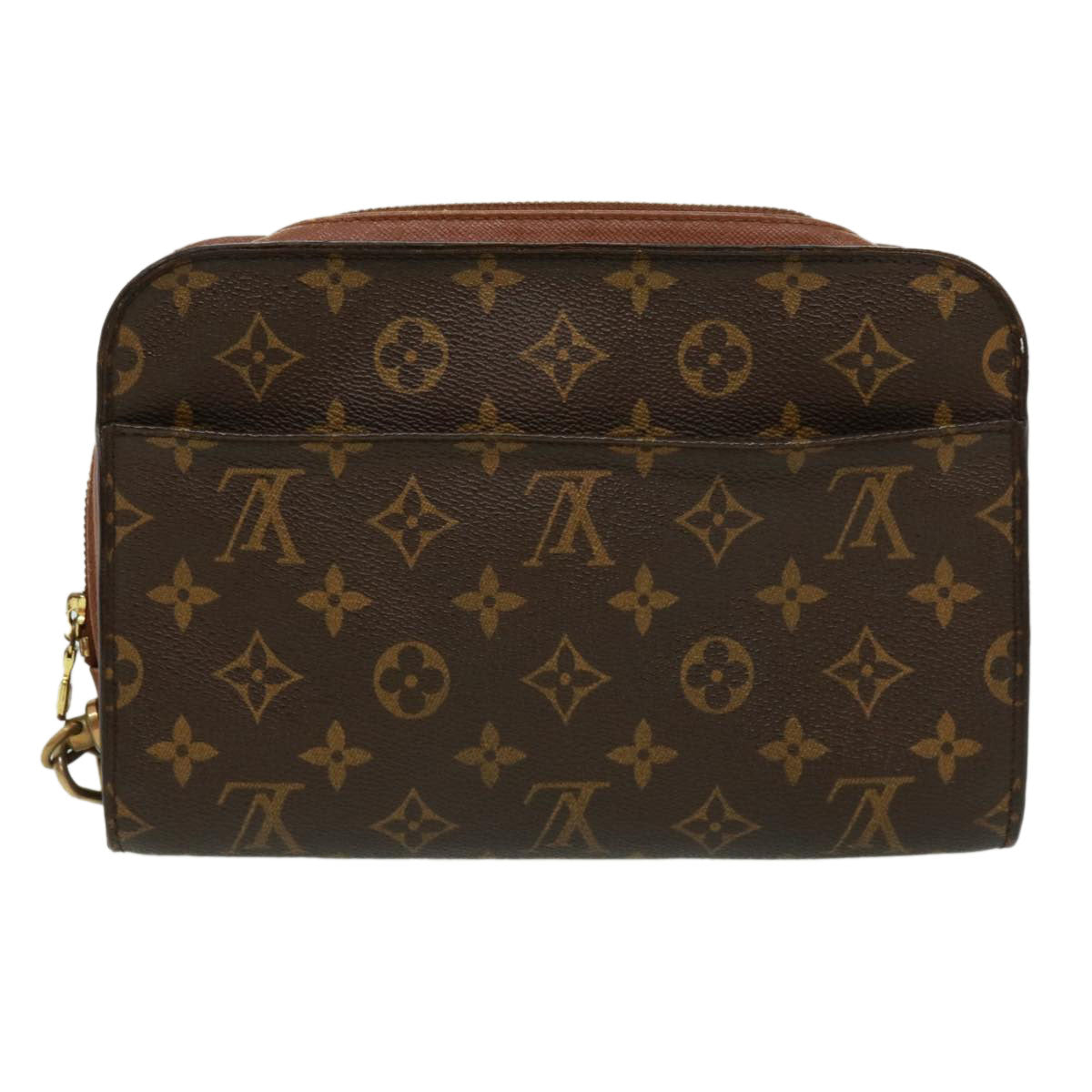 LOUIS VUITTON Monogram Orsay Clutch Bag M51790 LV Auth 32668