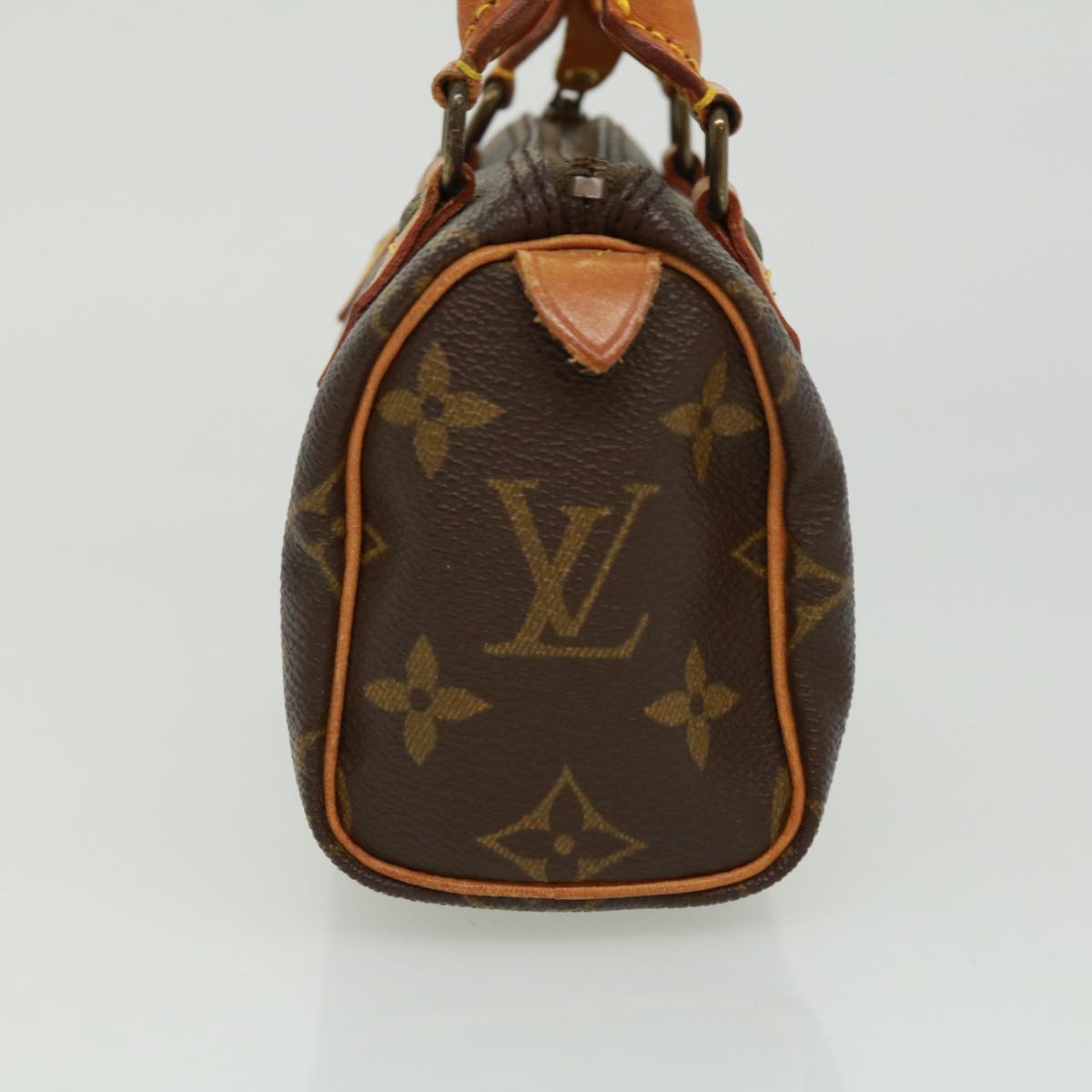 LOUIS VUITTON Monogram Mini Speedy Hand Bag M41534 LV Auth 32678