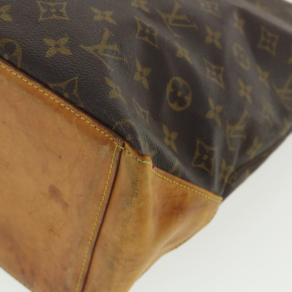 LOUIS VUITTON Monogram Cabas Mezzo Tote Bag M51151 LV Auth 32679