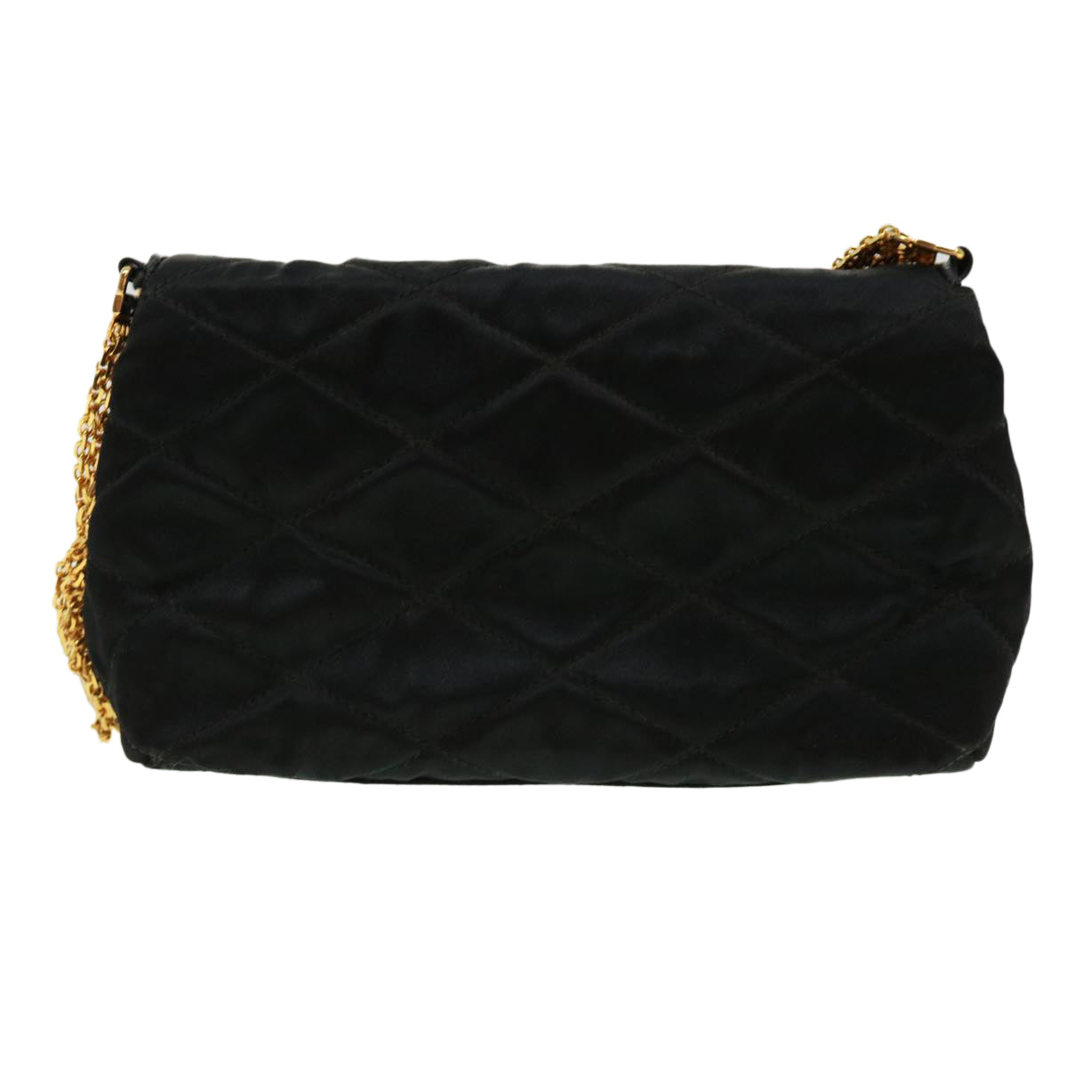 CHANEL Matelasse Chain stone Shoulder Bag Black CC Auth 32695A - 0