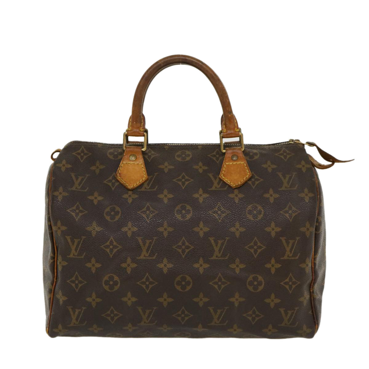 LOUIS VUITTON Monogram Speedy 30 Hand Bag M41526 LV Auth 32722