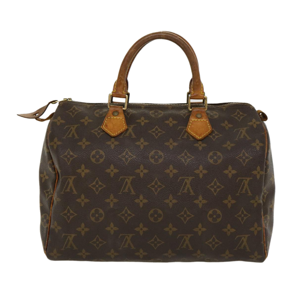 LOUIS VUITTON Monogram Speedy 30 Hand Bag M41526 LV Auth 32722