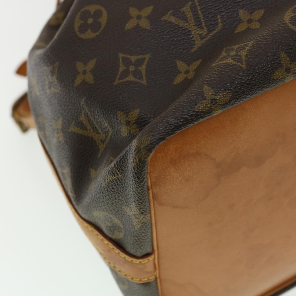 LOUIS VUITTON Monogram Petit Noe Shoulder Bag M42226 LV Auth 32733