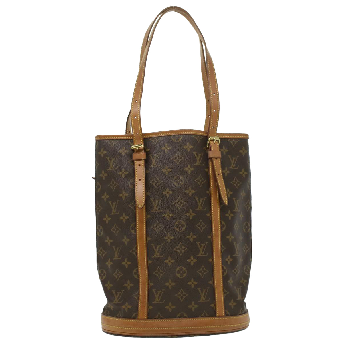 LOUIS VUITTON Monogram Bucket GM Shoulder Bag M42236 LV Auth 32734