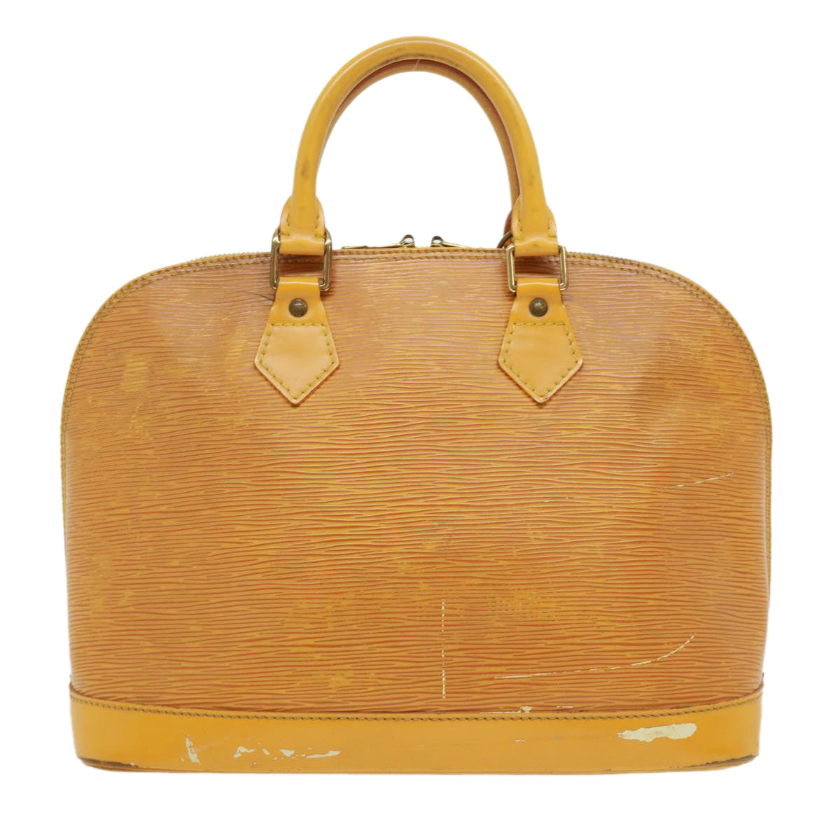 LOUIS VUITTON Epi Alma Hand Bag Yellow M52149 LV Auth 32741 - 0