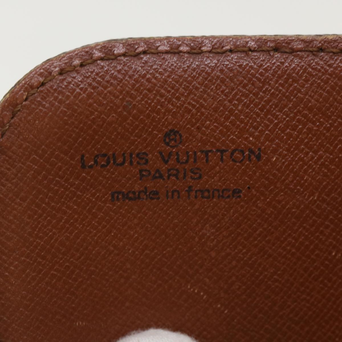 LOUIS VUITTON Monogram Cartouchiere GM Shoulder Bag M51252 LV Auth 32742